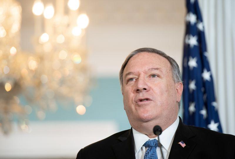 US State Department says Pompeo to quarantine after contact with COVIDpositive person